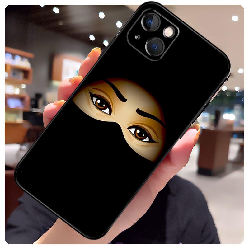 Мусульманский Исламский Арабский Хиджаб Девушка Чехол Для iPhone 17 Pro Max 15 14 13 11 12 16 Pro Max mini 15 16 Plus 16e 17 Air Чехол для Телефона
