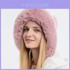 Вязаная шапка для женщин с толстым флисом для тепла для зимнего использования на открытом воздухе