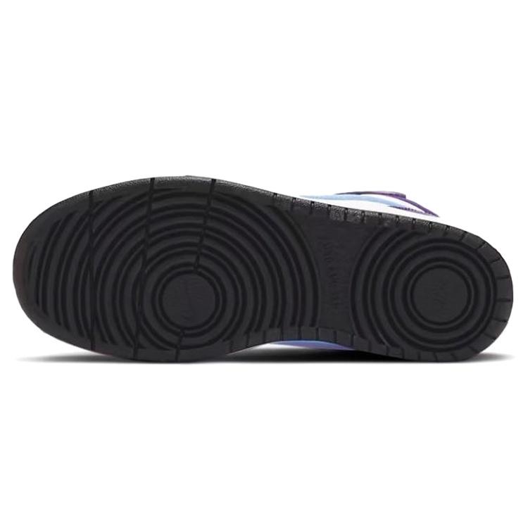 (GS) Nike Court Borough Mid 'White Purple Blue' Kids' CD7782-106