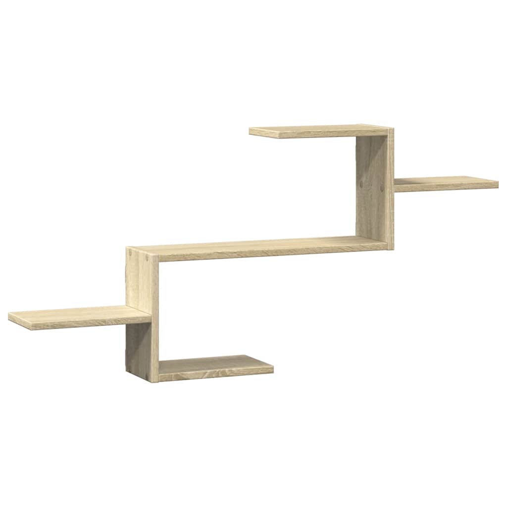 Wall Shelf Sonoma Oak 104 x 15 x 49 cm Particleboard