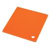 Chef Support Silicone Trivet, Square, Orange, H-8854