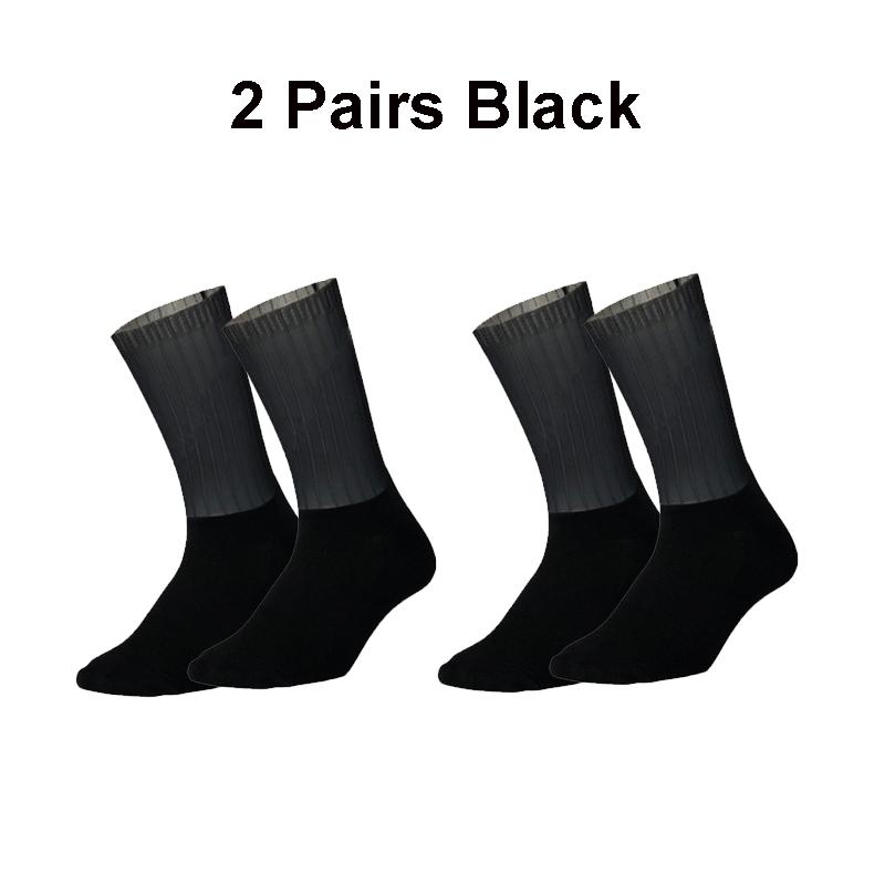 Велоноски Аэро Противоскользящие Силиконовые Спортивные Велосипедные Носки Мужские Дышащая Сетка Беговые Гоночные Велосипедные Носки МТБ Calcetines Ciclismo