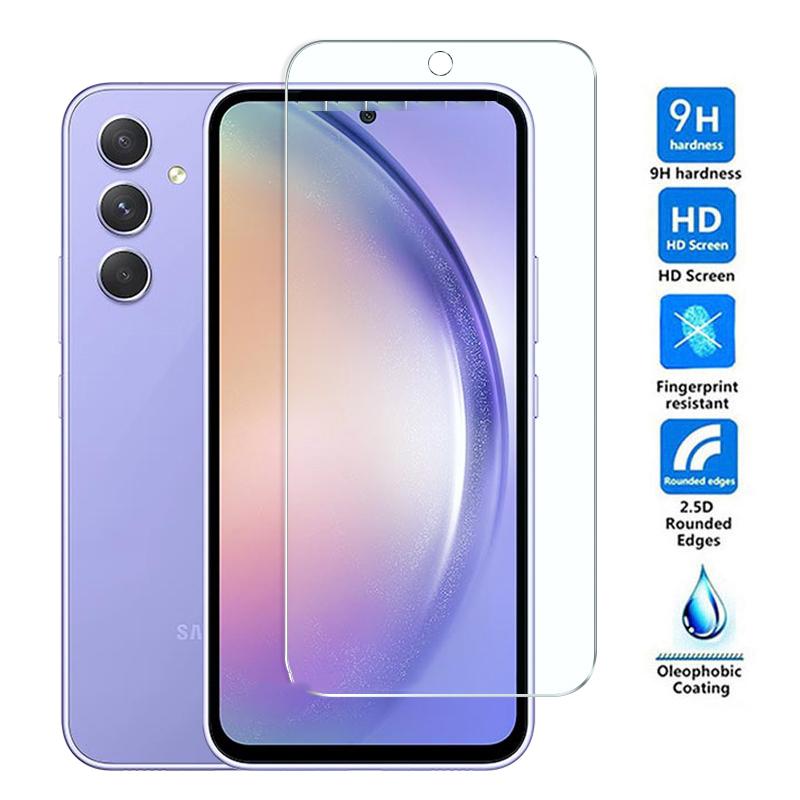 4 шт [2+2] Full HD прозрачное закаленное защитное стекло для экрана + пленка для объектива камеры для Samsung Galaxy A35 A55 5G A05 A05S A15 A25 4G M14 M34 M35