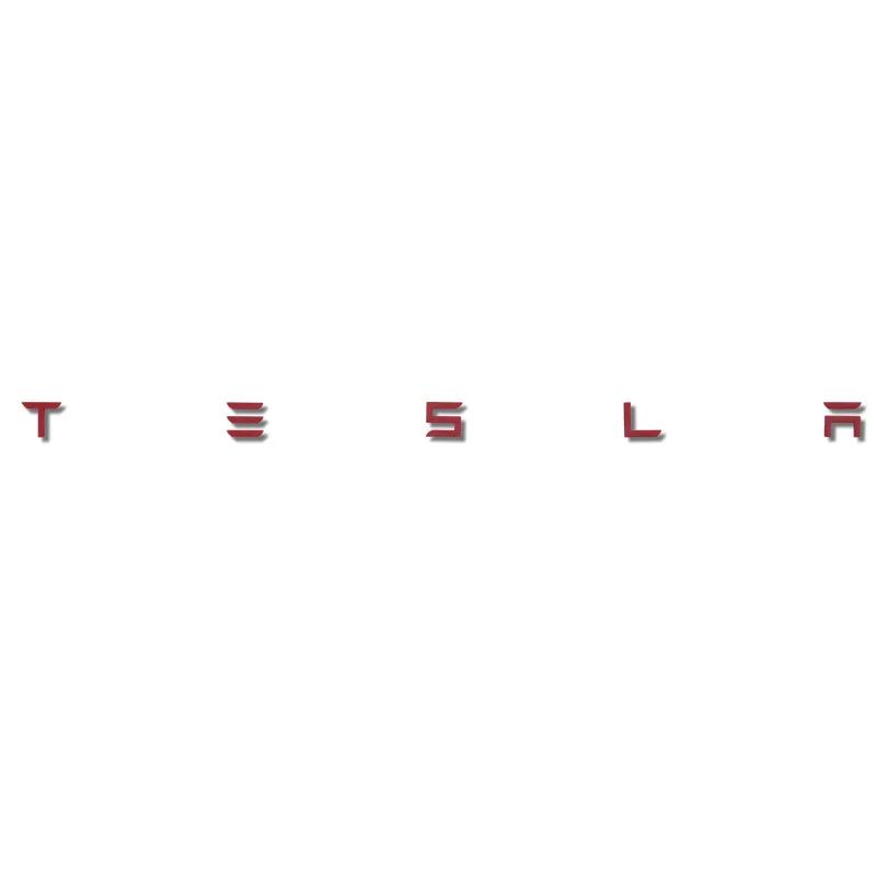 Phbvg5 для бэкенд-меток Tesla, меток для автомобилей MODEL/3/S/X, задних буквенных меток и гальванизированных автомобильных меток с чернеными логотипами