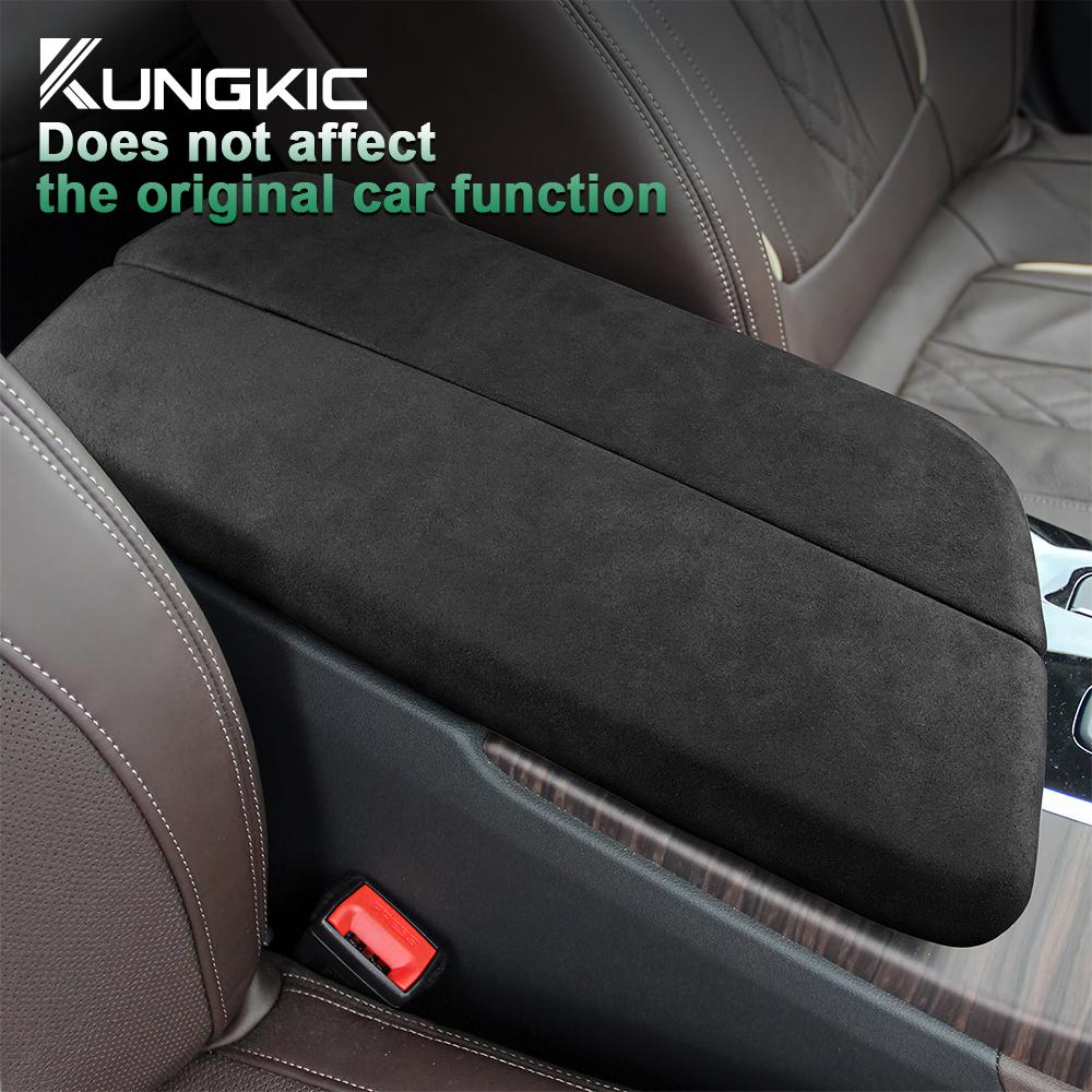 for BMW 5 Series G30 2017-2023 6 Series GT G32 Car Center Console Armrest Cover 2016-2021 Italian Premium Suede LHD Accessories