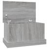 VidaXL Storage Box Sonoma Grey 50x30x28 Cm Engineered Wood 816502