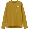 Футболка North с длинным рукавом Cut and Sew Long T Expedition Grid Fleece Crew Amber Green WL [The Face]