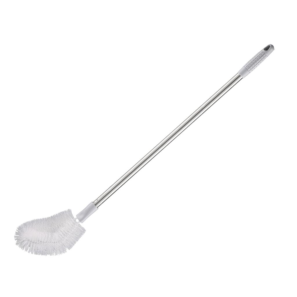 Щетка для бутылок с длинной ручкой из нержавеющей стали и гибкой головкой для мытья ведра с водой для домашнего хозяйства