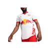 Puma Домашняя футболка Red Bull Salzburg Series Fashion Логотип Короткий рукав Влагоотводящая Футбольная майка Мужская Белый 776429-01