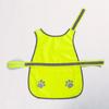 Reflective Dog Safety Vest Breathable Adjustable Puppy Visibility Jacket Yellow Bright Orange Pet Fluorescent Clothes Running