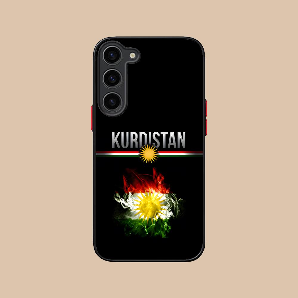 Силиконовый чехол для мобильного телефона с флагом Курдистана для Samsung Galaxy S26 S25 S24 S23 S22 S21 Plus FE Ultra Цветная обложка