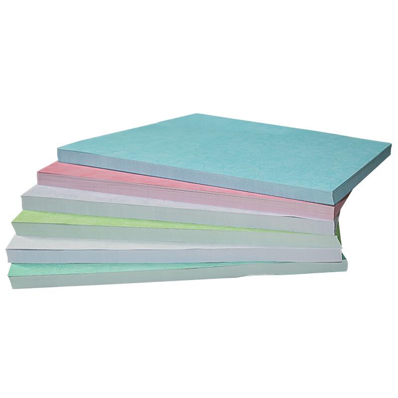 DOCON 180g Flat Bamboo Texture Paper Binding Covers CN plug (adapter included)