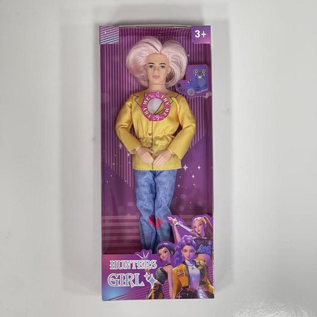 Легкая Музыка 11 Шарниров 11,5 Дюймов Солидный Шака Бойз-Бэнд K-POP Кукла Игрушка Девичья Группа Охотницы на Ведьм