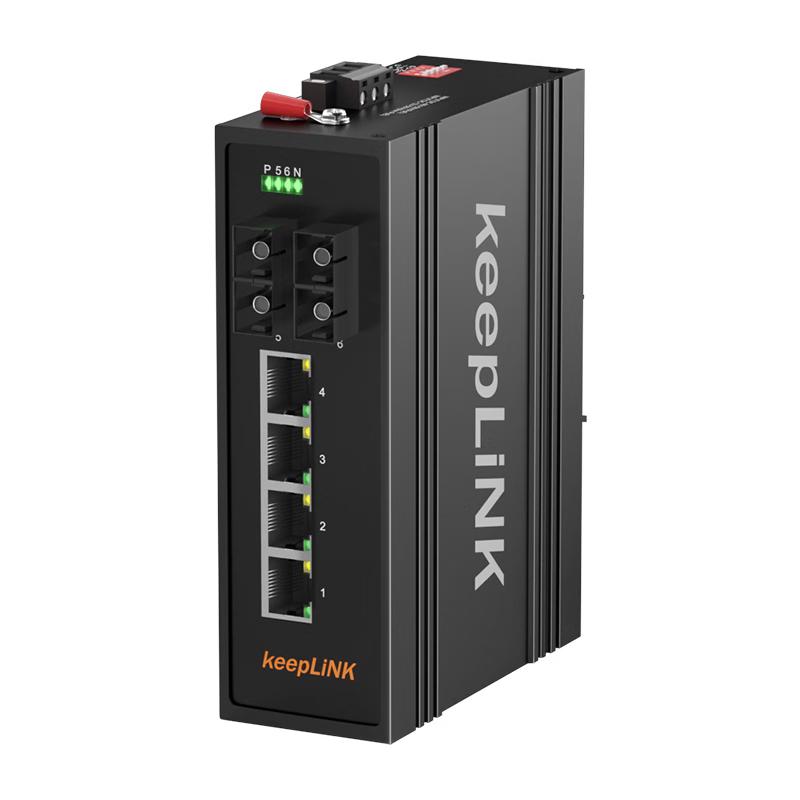 KeepLINK KP-9000-45 Промышленный Ethernet-коммутатор и оптоволоконный трансивер