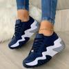 Plus Size Women's Sneakers Breathable Platform Women Running Shoes Fashion Lace-Up Casual Shoes Non-slip Tenis Women Sport Shoes