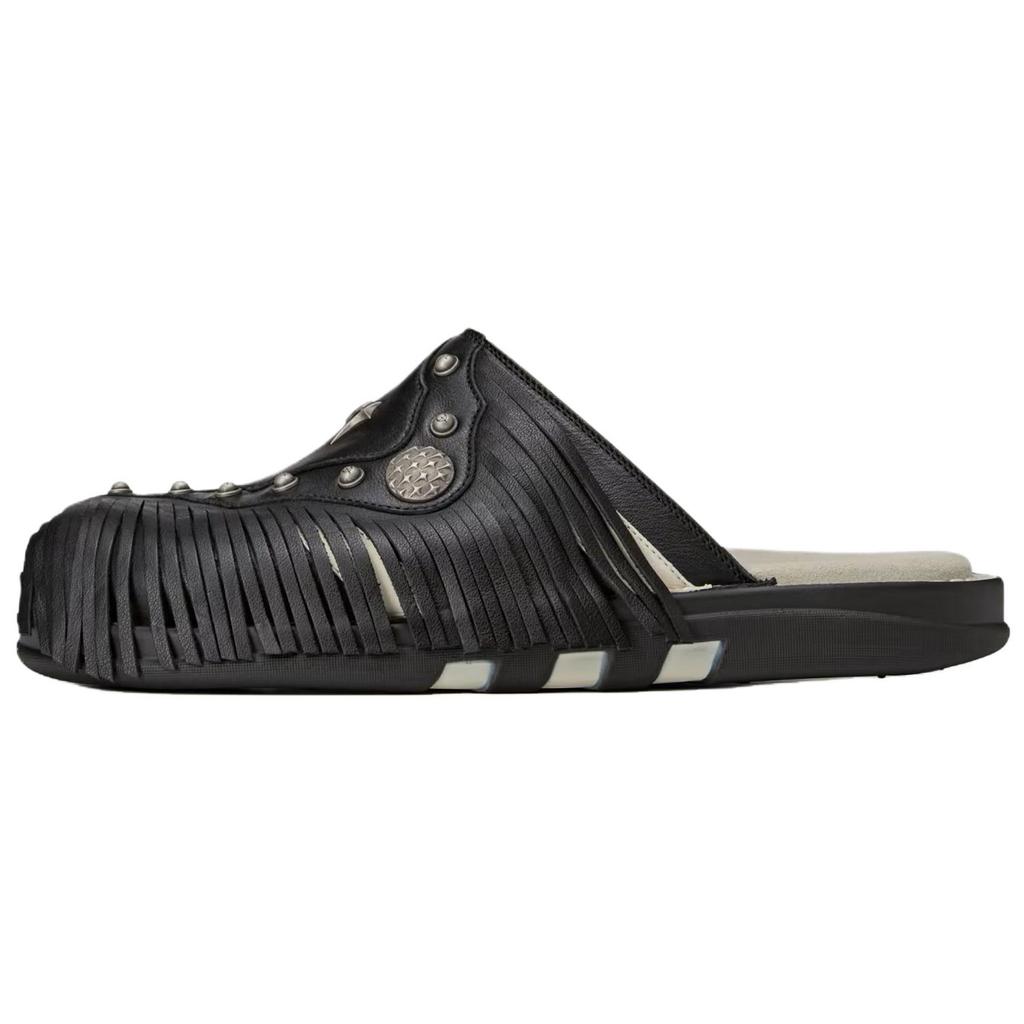 Adidas Originals Thug Club X  Adiclog Comfortable Soft Open-Toe Slippers Unisex Slippers Black JP9178