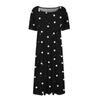 Dresses For Women Summer Casual Button Up V-neck Short Sleeve Wear To Work Dresses