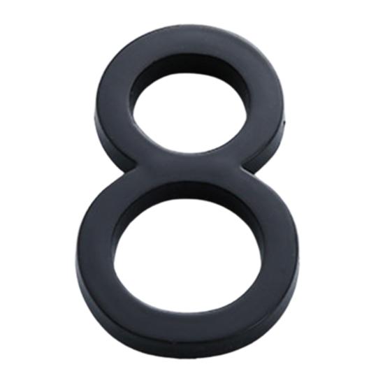 Современные 3D сверхмощные нержавеющие простые установки Современные номера адресов домов