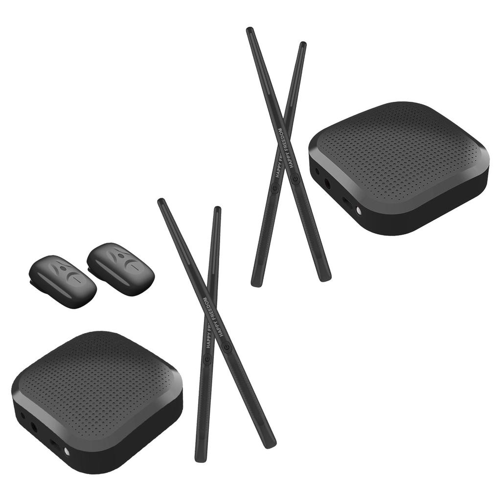 Электрический набор воздушных барабанных палочек Портативный набор воздушных барабанов Инструмент для ударных инструментов Воздух