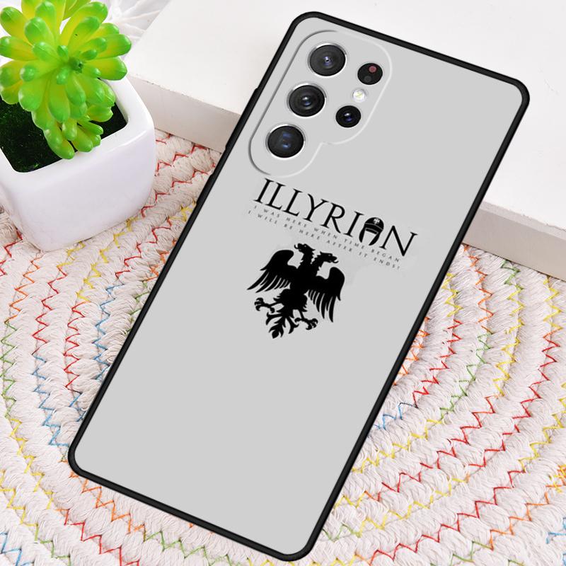 Мягкий чехол для телефона с орлом, флаг Албании, для Samsung Galaxy note 10 pro S26 Ultra S23 S24 FE S25 S21 S22 PLUS, ударопрочный