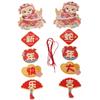 Cartoon Snake Year Hanging Tassels Traditional Festival Banner Hanging Lunar New Year