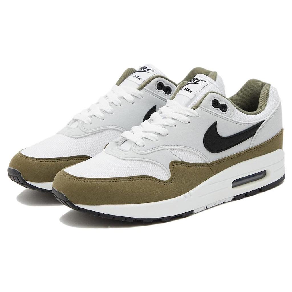Nike Мужские кроссовки Air Max 1 Medium Olive White Black Pure-Platinum FD9082-102