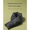 Foldable Padded Scarf (85 X 12 Cm) - Black