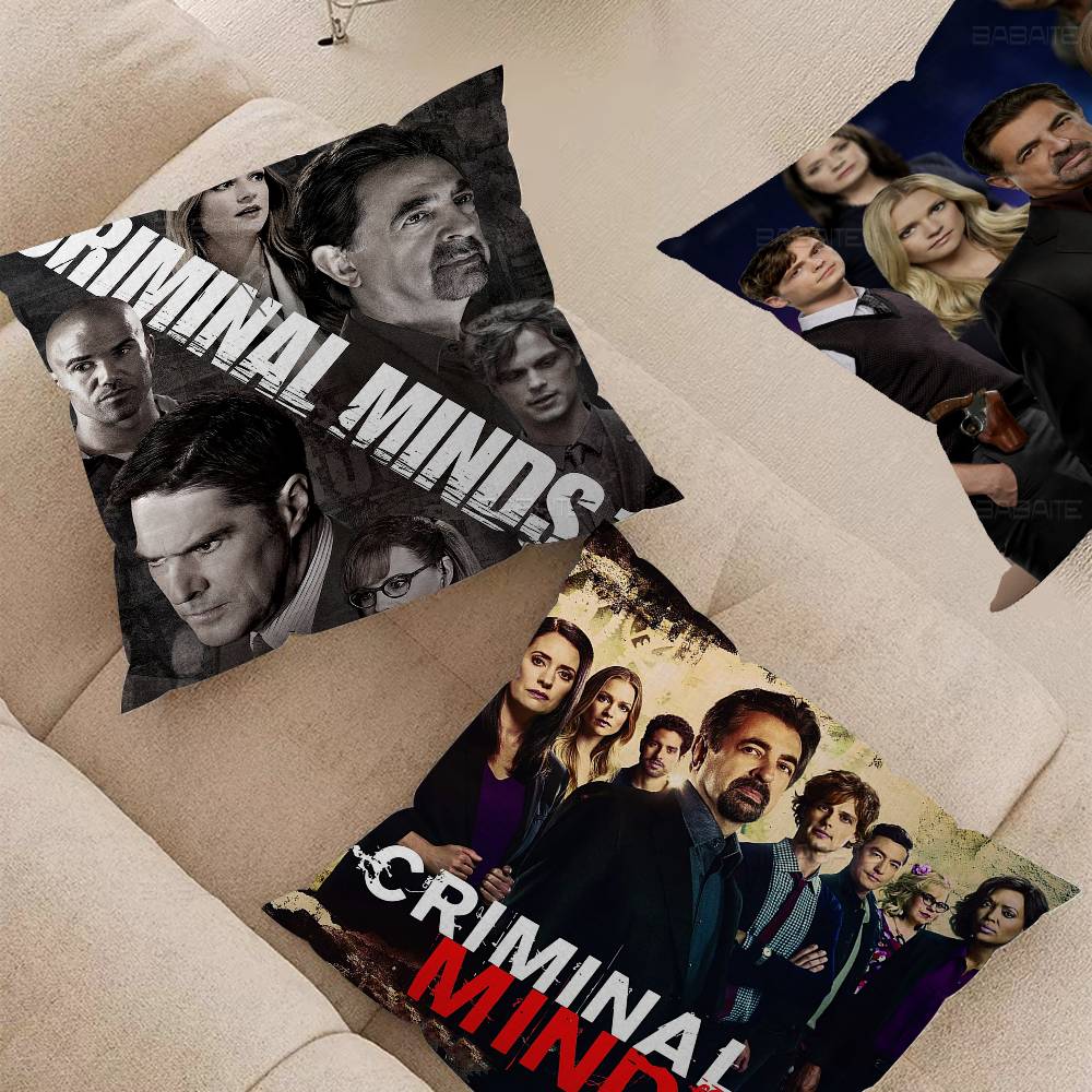 Чехлы на подушки Criminal M-Minds Дюймы Декор в деревенском стиле Домашние декоративные чехлы на подушки для дивана