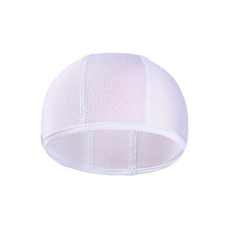 1 шт. Шапочка для бега, спортивная, шапочки для велоспорта, шапочка-череп, влагоотводящая, охлаждающая, подшлемник, шапочка-купол