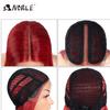 Noble Synthetic Lace Front Wigs For Women 38 Inch Straight Wig Lace Wig Ombre Blonde Lace Wigs Cosplay Straight Lace Front Wig