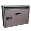 Metal Mailbox Letter Box Wall Mounted Mail Box Universal Postbox  for School Outdoor Street House