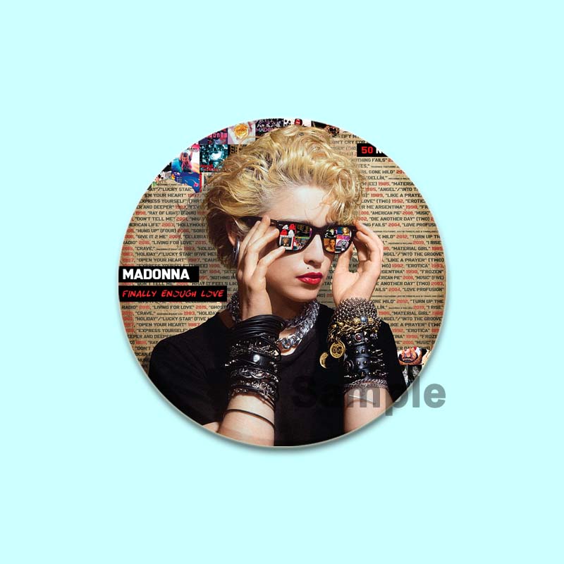 32/44/58 мм музыкальная булавка для крышки Ablum ручная работа брошь для одежды мультяшный косплей значок украшение на рюкзак ювелирные изделия подарок