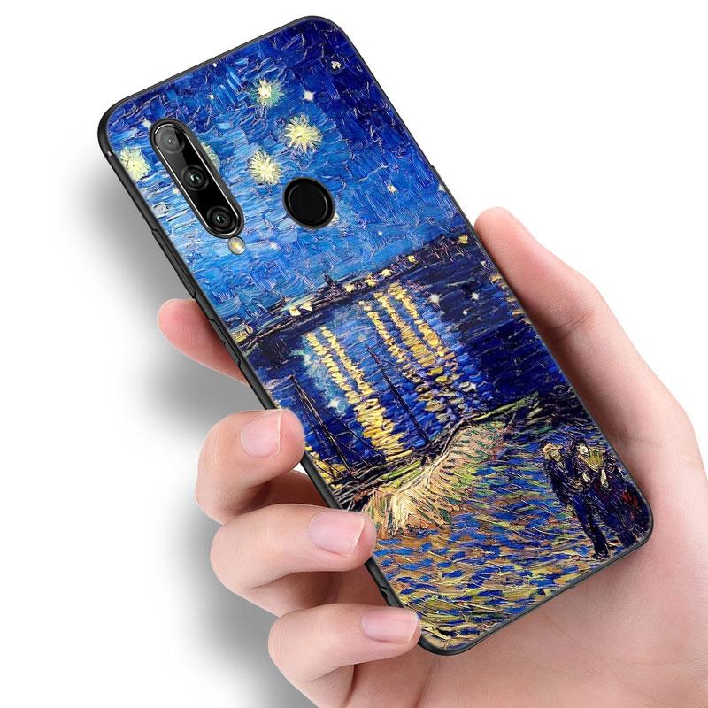 Van Gogh Starry Sky Art Case For Huawei Honor 10X Lite 7A 8A 9X 20 Pro 7S 8C 8S 8X 9A 9C 10i 20i 30i 20E 20S 8 10 Lite Cover