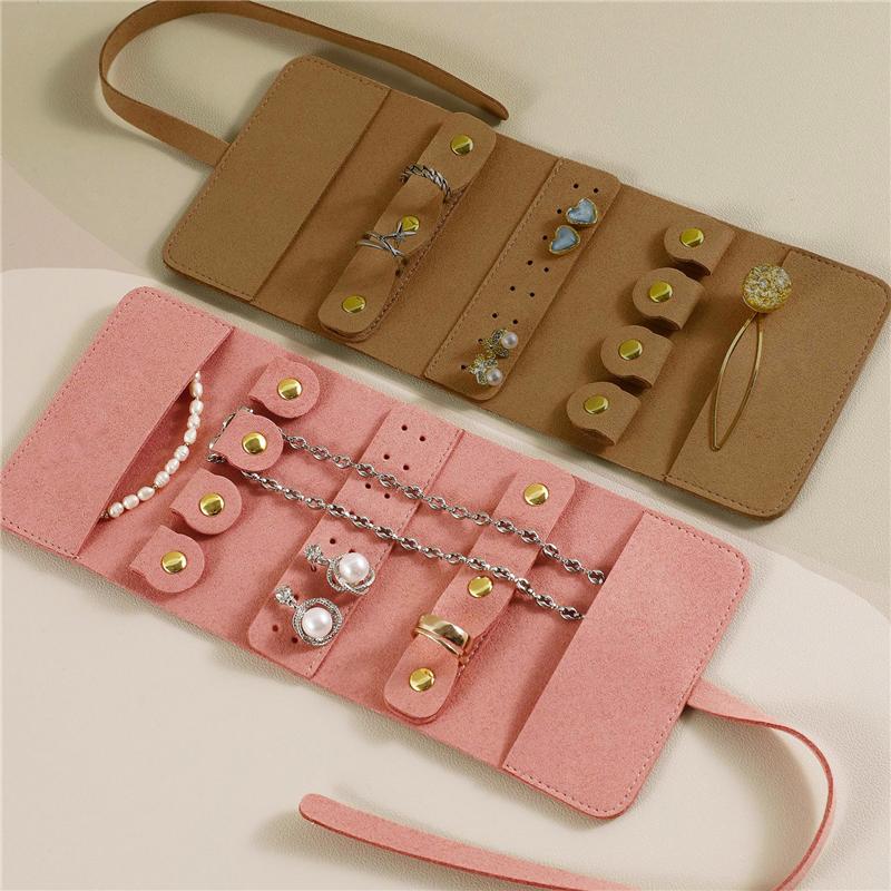 Дорожная сумка для хранения украшений, контейнер для сережек, ожерелья, органайзер для украшений