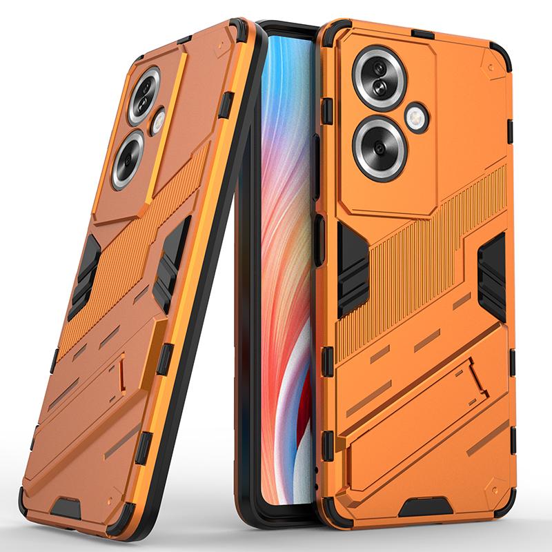 Для Oppo A79 A38 A18 A58 A78 A17 A97 A57 A57e 5G Punk Armor противоударный бампер прочный прорезиненный ПК подставка держатель чехол чехол