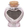 Love Potion Glass Heart Bottle