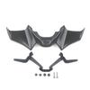 Motorcycle Accessories Black Naked Front Downforce Spoiler Winglet Aerodynamic Wing Kit Spoiler For YAMAHA MT 07 2021 2022 2023