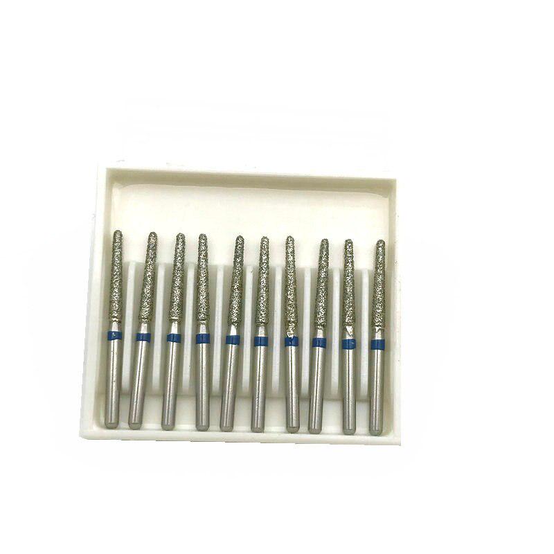1 коробка, стоматологические боры, алмазные фрезы FG 1,6 мм, высокоскоростные сверла для полировки, сглаживания зубов, полировщики TR-25