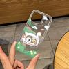 Милый мультяшный щенок Собака Чехол для телефона iPhone 17 16e 16 15 14 13 12 11 Pro Max 7 8 Plus X XR Подушка безопасности Защита от падения Прозрачный чехол