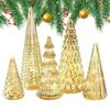 5 Pieces LED Party Decorations Christmas Trees with Lights LED Light Up Christmas Tree for Outdoor Desk Table Fireplace Bedroom
