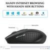 2.4GHz Wireless Mouse with USB Receiver Mini Silent Ergonomic Mice for PC Laptop Desktop Computer Gaming Mouse