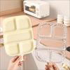 Kitchen Scallion Ginger Garlic Side Dish Compartmentalized Storage Tray 5 Grids Hot Pot Preparation Ingredients Divided Plate