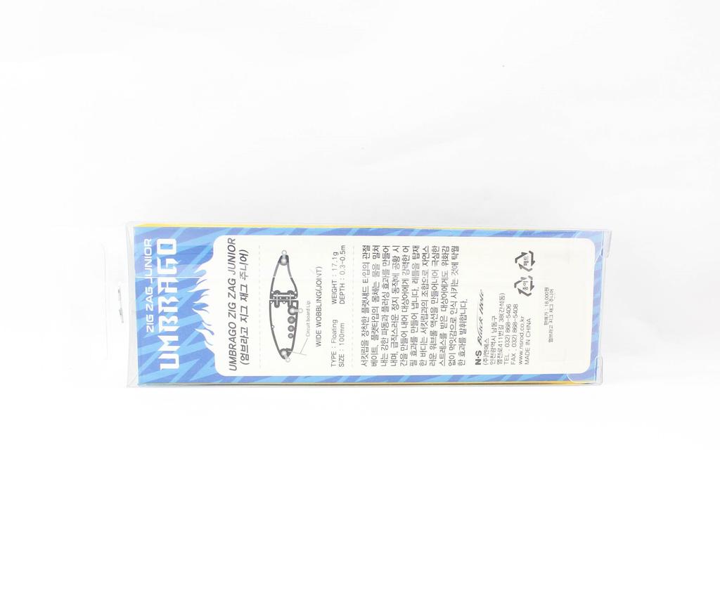 NS Black Hole Umbrago Zig Zag JR 100F SSR Floating Lure NS010 (6499)