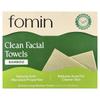 Fomin, Чистые полотенца для лица, Бамбук, Очень большие, 50 полотенец