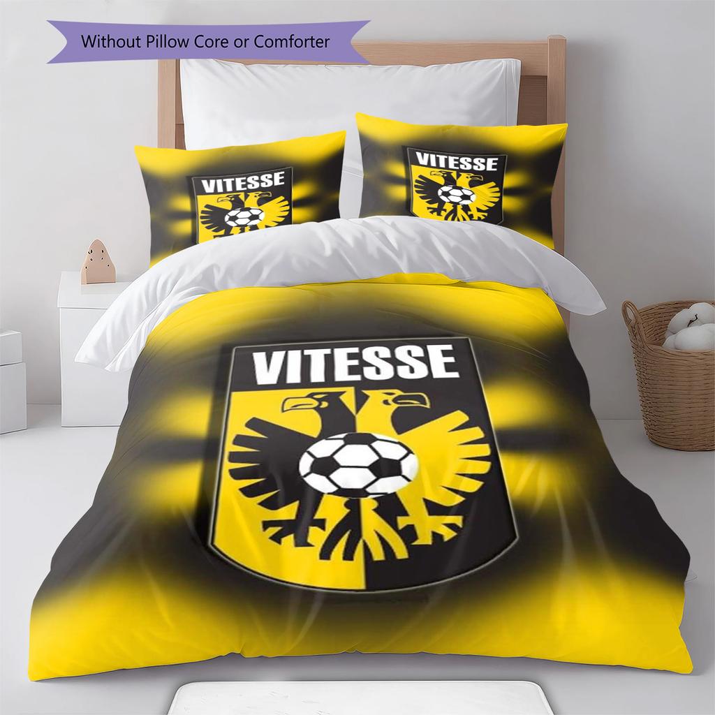 S.B.V. Vitesse Pattern Bedding Set Quilt Cover Pillowcase Home Decor Gift (1 * duvet cover + 2 * pillowcase, without core)