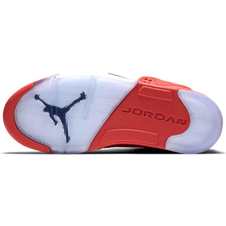 Jordan 5 Ретро Красная Замша 136027-602