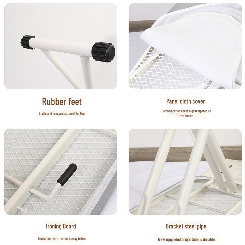 Чехол для гладильной доски, устойчивый к высоким температурам - утолщенный, не выцветающий, складной