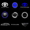 2 шт. Для Toyota Avalon 2022 года и более поздних моделей, приветственный свет в двери автомобиля, проекционный свет, подсветка под ноги, предупреждающий свет двери, декор