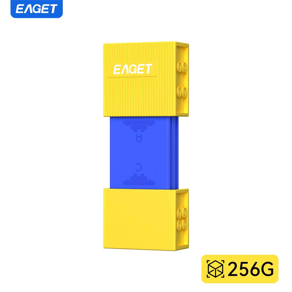 USB-флеш-накопитель в виде конструктора USB 3.2, двойной USB-A Type-C, OTG, высокоскоростная карта памяти, совместим с Android, Windows, Mac