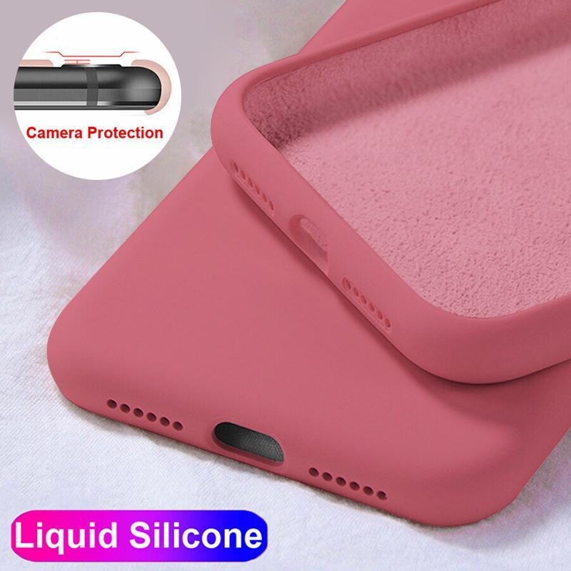 Liquid Silicone Rubber Shockproof Back Case For Samsung Galaxy S25 Ultra S24 FE S23 S22 S21 FE A56 A36 A55 A16 A15 A06 A35 A25 A54 5G
